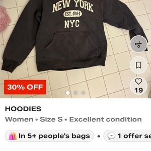 New York NYC Black Sweatshirt